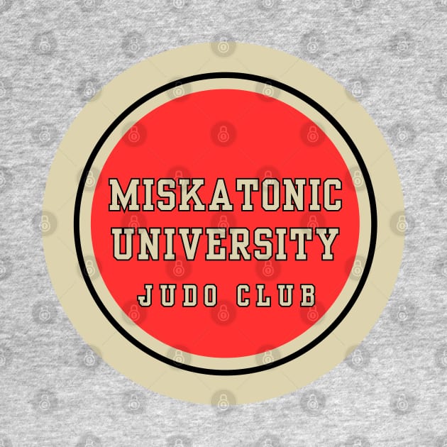 Miskatonic University Judo Club by Desert Owl Designs